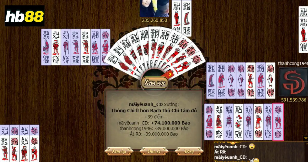 Cách Chơi Bài Chắn Tại HB88: Hướng Dẫn Chi Tiết Cho Newbie 2 Cách chơi bài chắn tại HB88